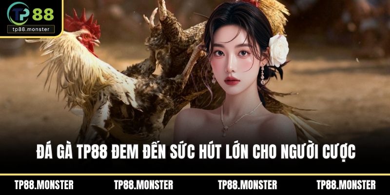 Đá gà TP88 đem đến sức hút lớn cho người cược